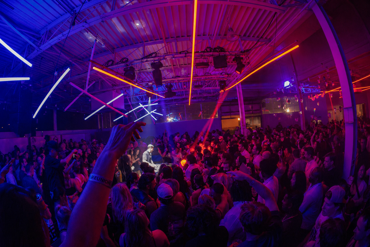 Chapter VI - Main Event at Glass House. Where neon dreams collide with pulsating rhythms under the industrial sky. — house music and EDM event by Reunion MPLS in Minneapolis