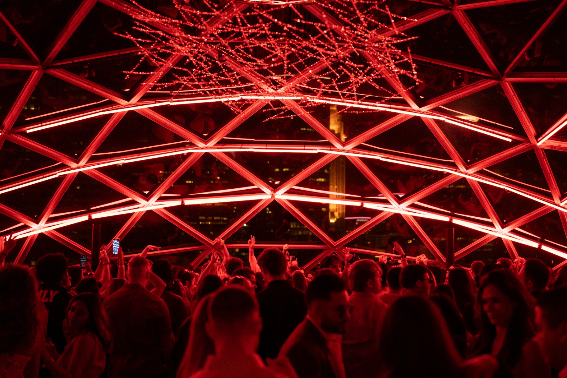 The DOME - October 10 & 11, 2025. An immersive experience under the geometric lights of the dome. — house music and EDM event by Reunion MPLS in Minneapolis
